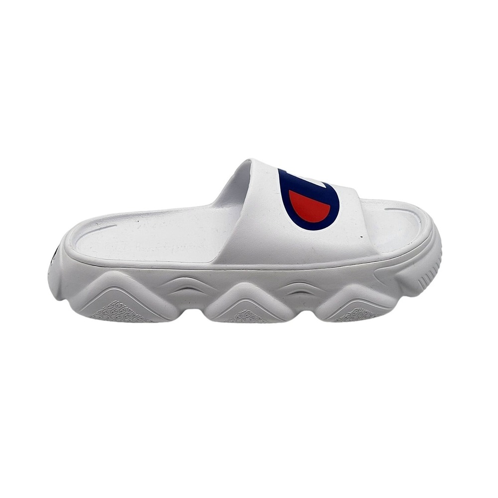 Champion Kids Meloso‎ Squish Slides White Size 6